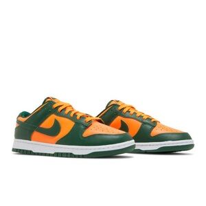 Nike Dunk Low "Miami Hurricanes" DD1391-300 (2022) Size 10.5 NEW